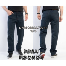 839 Basanjiu  Класичні джинси однотонні колір сіро синій стрейчеві осінь 32-40 029-12-10