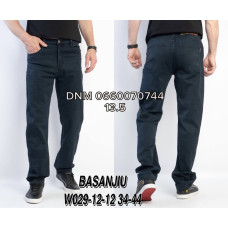 839 Basanjiu  Класичні джинси синього кольору Classic fit 34-44 029-12-12