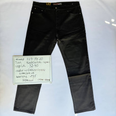839 Basanjiu  Класичні джинси чорного кольору Classic fit 32-40 029-14-10