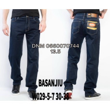 839 Basanjiu  Класичні джинси синього кольору Classic fit 30-38 029-5-7