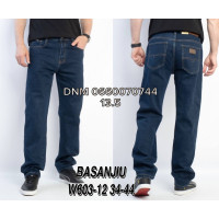 839 Basanjiu  Класичні джинси синього кольору Classic fit 34-44 603-12