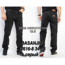 839 Basanjiu  Класичні джинси сірого кольору Classic fit 34-44 616-8
