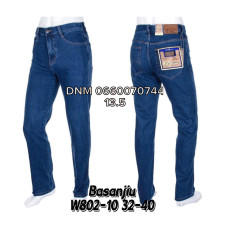 839 Basanjiu  Класичні джинси синього кольору Classic fit 32-40 802-10