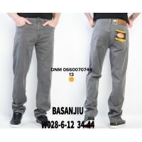 839 Basanjiu  Класичні джинси сірого кольору Classic fit 34-44 028-6-12