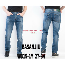 839 Basanjiu  Класичні джинси синього кольору Classic fit 27-34 319-1