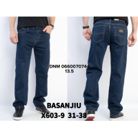 839 Basanjiu  Класичні джинси синього кольору Classic fit 31-38 603-9