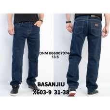 839 Basanjiu  Класичні джинси синього кольору Classic fit 31-38 603-9