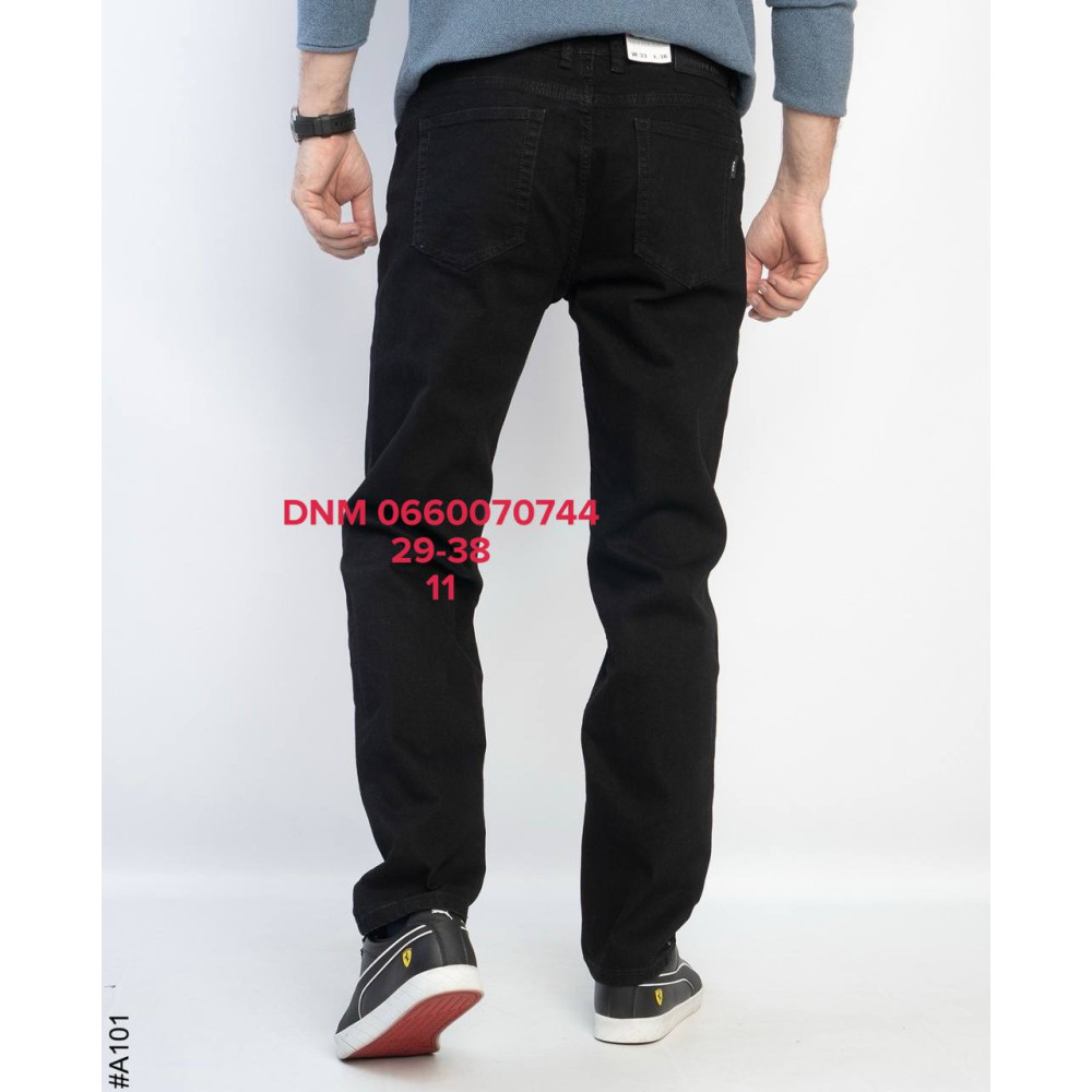 AAA Класичні джинси чорного кольору Classic fit 29-38 101