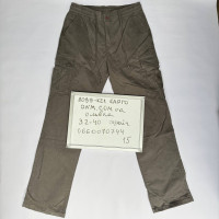 Akpzen Карго брюки оливкового кольору з боковими кишенями Cargo 32-40 8099-21
