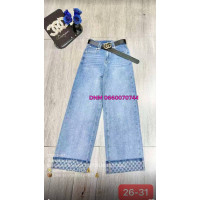 Allure Wide leg джинси широкі блакитного кольору 26-31 7002-87