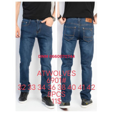 Atwolves Класичні джинси синього кольору Classic fit 32-42 6901