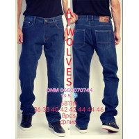 Atwolves Класичні джинси синього кольору Classic fit 36-46 6811