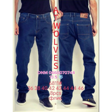 Atwolves Класичні джинси синього кольору Classic fit 36-46 6811