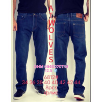 Atwolves Класичні джинси синього кольору Classic fit 34-44 6812