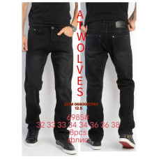 Atwolves Класичні джинси сірого кольору Classic fit 32-38 6985