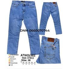 Atwolves Класичні джинси синього кольору Classic fit 32-38 9015