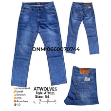 Atwolves Класичні джинси синього кольору Classic fit 34-38 9021