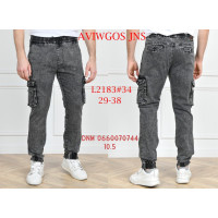 Aviwgos Джогери брюки чорного кольору Joggers 29-38 2183