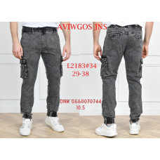 Aviwgos Джогери брюки чорного кольору Joggers 29-38 2183