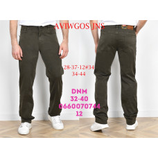 Aviwgos Класичні джинси оливкового кольору Classic fit 32-40 28-37-12