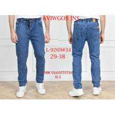Aviwgos Класичні джинси синього кольору Classic fit 29-38 9269
