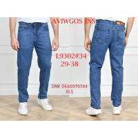 Aviwgos Класичні джинси синього кольору Classic fit 29-38 9302