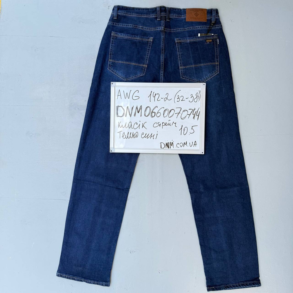 Aviwgos Класичні джинси синього кольору Classic fit 32-38 142-2