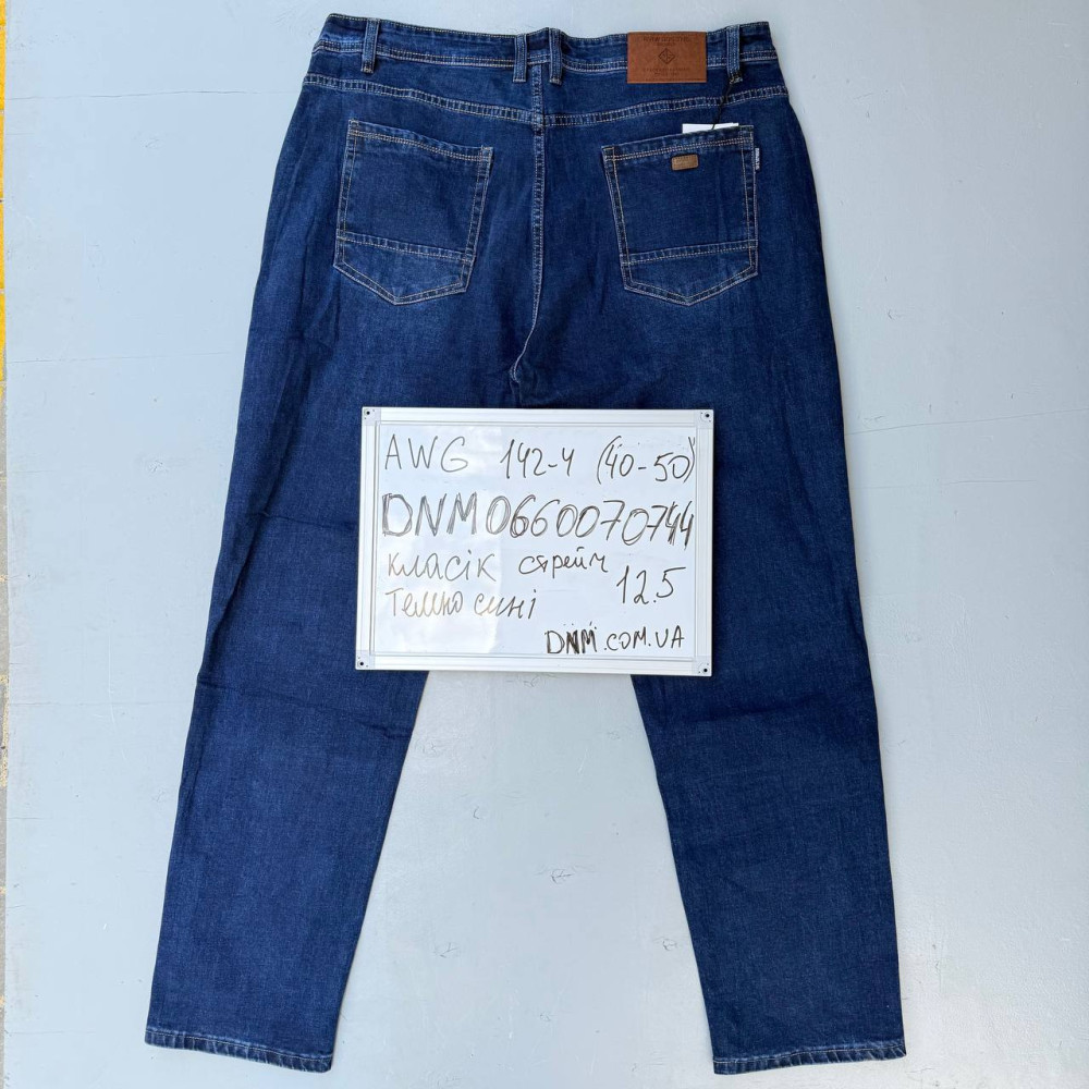 Aviwgos Класичні джинси синього кольору Classic fit 40-50 142-4