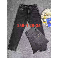 Aviwgos Класичні джинси сірого кольору Classic fit 28-36 248-1