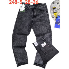Aviwgos Класичні джинси сірого кольору Classic fit 28-36 248-5