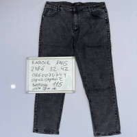 Aviwgos Класичні джинси сірого кольору Classic fit 32-42 248-6
