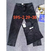 Aviwgos Класичні джинси сірого кольору Classic fit 29-38 595-2