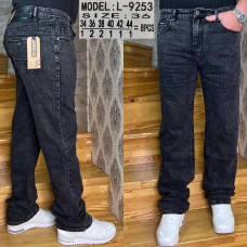 Aviwgos Класичні джинси сірого кольору Classic fit 34-44 9253