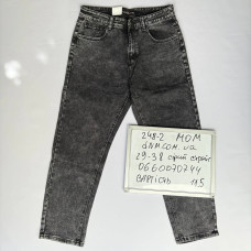 Aviwgos Мом джинси сірого кольору Mom fit 29-38 248-2