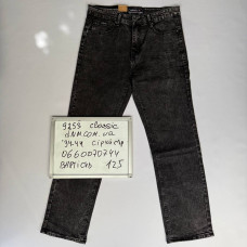Aviwgos Класичні джинси сірого кольору Classic fit 34-44 9253