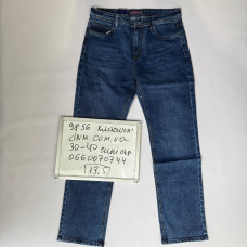 Aviwgos Класичні джинси синього кольору Classic fit 30-40 9815