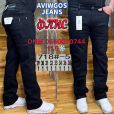 Aviwgos Класичні джинси чорного кольору Classic fit 29-38 718-5