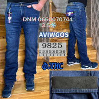 Aviwgos Класичні джинси синього кольору Classic fit 32-40 9825