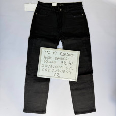 Aviwgos Класичні джинси чорного кольору Classic fit 32-42 712-14