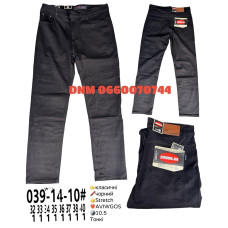 Aviwgos Класичні джинси чорного кольору Classic fit 32-40 039-14-10