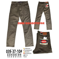 Aviwgos Класичні джинси оливкового кольору Classic fit 32-40 039-37-10