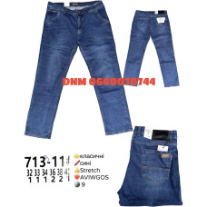 Aviwgos Класичні джинси синього кольору Classic fit 32-40 713-11