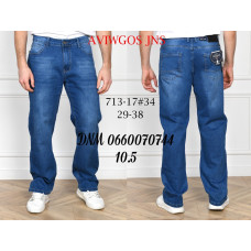 Aviwgos Класичні джинси синього кольору Classic fit 29-38 713-17