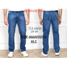 Aviwgos Класичні джинси синього кольору Classic fit 29-38 713-20