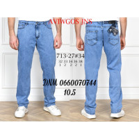 Aviwgos Класичні джинси блакитного кольору Classic fit 32-38 713-27