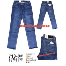 Aviwgos Класичні джинси синього кольору Classic fit 32-42 713-9