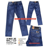 Aviwgos Класичні джинси синього кольору Classic fit 32-38 9155