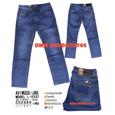 Aviwgos Класичні джинси синього кольору Classic fit 32-40 9337