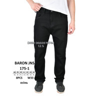 Baron Класичні джинси чорного кольору Classic fit 28-34 175-1