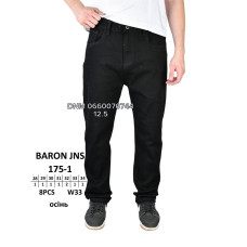 Baron Класичні джинси чорного кольору Classic fit 28-34 175-1